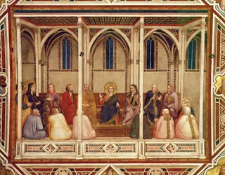 Jezus onder de dokters, ca. 1320